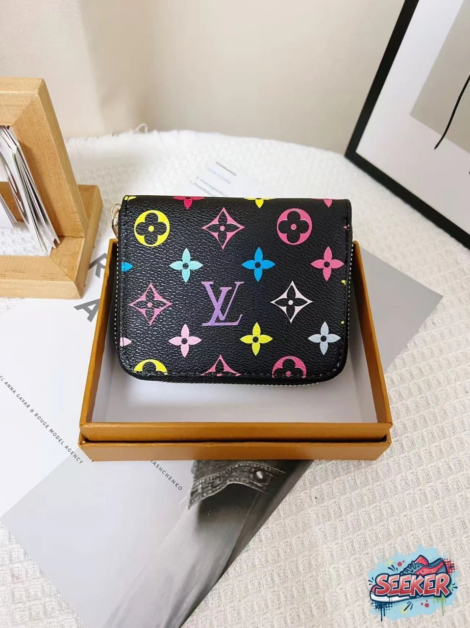 LOUIS VUITTON chanl dior wallet