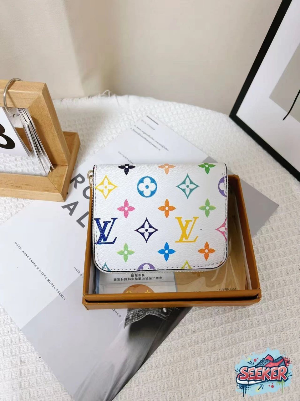 LOUIS VUITTON chanl dior wallet