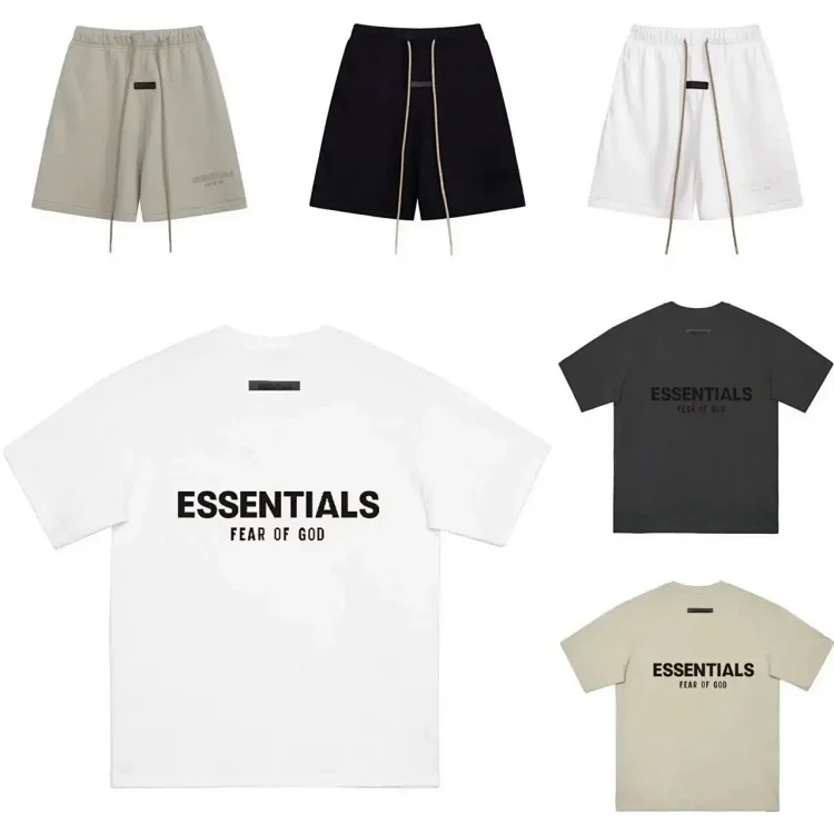  Essentials shorts/ Fear Of God Essentials T-Shirt/short sleeve/tee