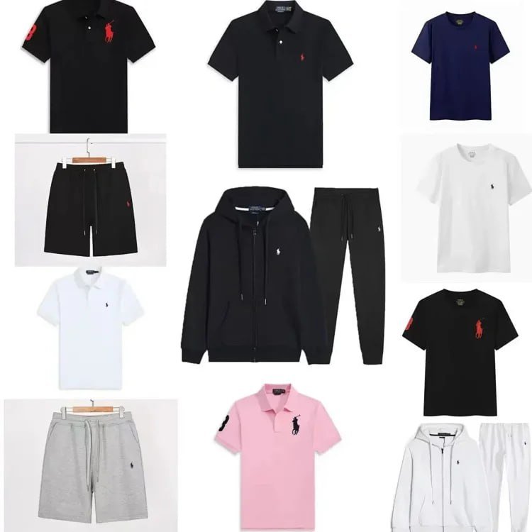 RALPH LAUREN shorts/RALPH LAUREN sweatshirt/t- shirt/short sleeve/tee/pants/zipper/set